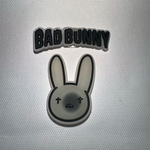 Bad bunny croc charm